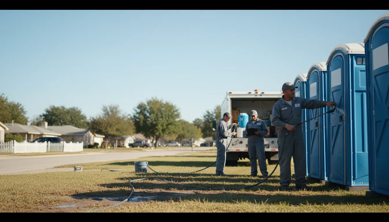 Long-Term Portable Toilet Rental in Andover, KS near me